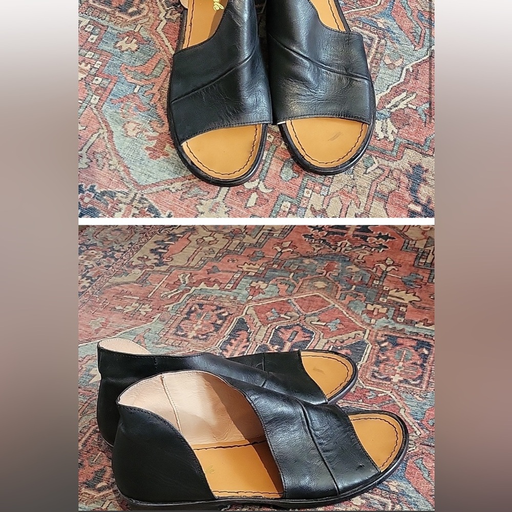 Free People Black Sandal 8.5